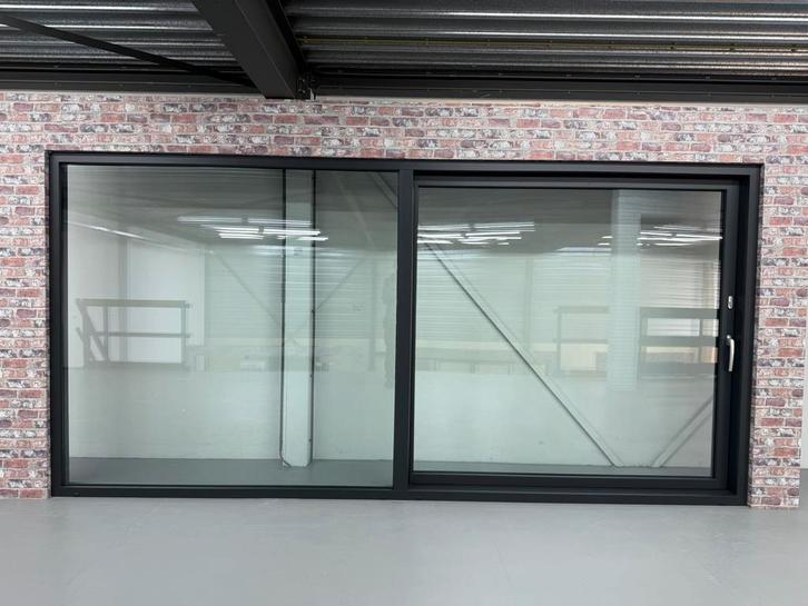 2-Delige Kunststof Schuifpui Direct Leverbaar Inclusief HR++, Doe-het-zelf en Verbouw, Kozijnen en Schuifpuien, Nieuw, Schuifpui