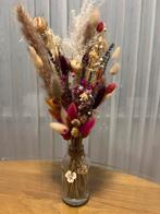 Droogbloemen Boeket met Vaas, Ophalen of Verzenden, Nieuw