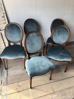 eetkamerstoelen op maat barok medaillon queen ann, Verzenden, Nieuw, Hout, Vijf, Zes of meer stoelen
