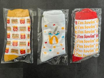 Mcdonalds Sokken Maat 35-38 NIEUW beschikbaar voor biedingen