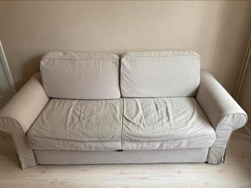 Ikea backabro slaapbank, Huis en Inrichting, Banken | Bankstellen, Zo goed als nieuw, Verzenden