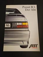 Brochure ABT Volkswagen Passat B3, Ophalen of Verzenden, Zo goed als nieuw, Volkswagen
