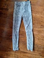 Zara slangenprint stretch broek, Zara, Lang, Maat 34 (XS) of kleiner, Ophalen of Verzenden