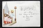 Engeltje speelt Heilige Muziek op het orgel, 1940, Italiaans, Verzamelen, Ansichtkaarten | Themakaarten, Verzenden, 1940 tot 1960