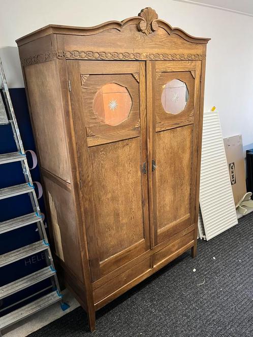 Antieke kast (art deco), Antiek en Kunst, Antiek | Meubels | Kasten, Ophalen