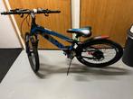 Zonix 24 inch blauw jongensfiets, Ophalen, Versnellingen, Zonix, Gebruikt