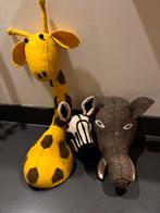 Vilt Dierenkoppen voor aan de Muur, Ophalen of Verzenden, Zo goed als nieuw, Overige typen