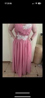 Galajurk, promdress, avondjurk, gala jurk, avond jurk, feest, Galajurk, Maat 42/44 (L), Ophalen of Verzenden, Roze