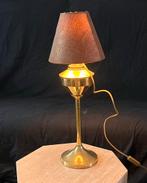 Art deco !! Messing Tafellamp - 55cm Hoog, Antiek en Kunst, Antiek | Lampen, Ophalen