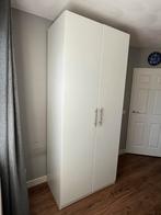 Kast pax ikea 100 x 58 x 236 wit, Ophalen, 200 cm of meer, 50 tot 100 cm, Zo goed als nieuw