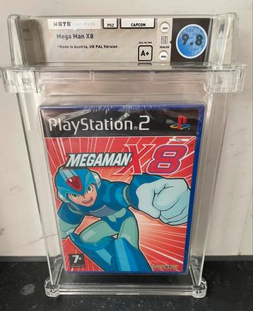 Megaman x8 playstation 2 wata graded 9,8 A+ sealed 2004  beschikbaar voor biedingen