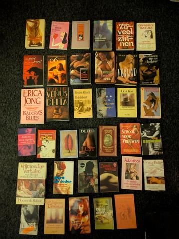 Tk 36 hele mooie goede erotisch getinte romans.  beschikbaar voor biedingen