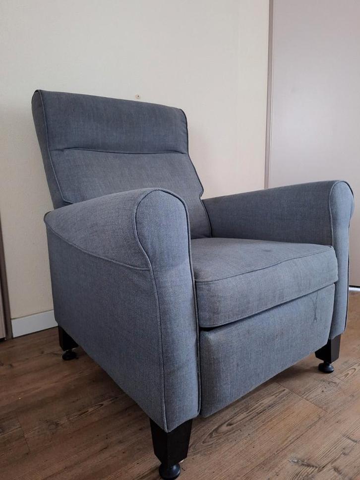 Ikea MUREN Relaxfauteuil - Remmarn Grijs. Gratis op te halen, Huis en Inrichting, Banken | Sofa's en Chaises Longues, Gebruikt