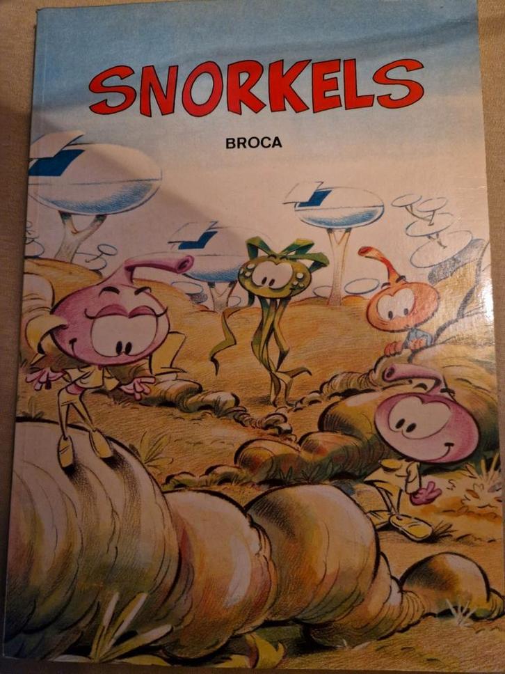 1982 strip de snorkels broca sepp the snorks comic retro, Verzamelen, Film en Tv, Zo goed als nieuw, Ophalen of Verzenden