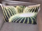 Groen kussen met Cactus afbeelding, Ophalen, Zo goed als nieuw, Groen, Vierkant