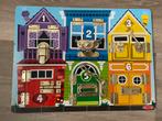 Slotjesbord / grendelbord Melissa & Doug, Ophalen, Zo goed als nieuw