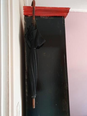 Vintage boekenkast/opbergkast - afbeelding 4