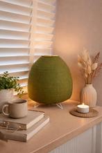 Karwei Mia Tafellamp - Groen, Ophalen of Verzenden, Zo goed als nieuw, Stof, Minder dan 100 cm