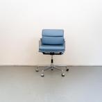 Vitra Eames Ea217 Licht Blauw Chroom, Huis en Inrichting, Bureaustoelen, Ophalen of Verzenden, Zo goed als nieuw, Blauw, Bureaustoel