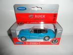 Welly - 1953 Buick Skylark Convertible (blauw) - 1:36, Ophalen of Verzenden, Nieuw, Auto