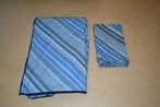 Blauwe hoes voor eenpersoons dekbed + kussen sloop, Eenpersoons, Blauw, Dekbedovertrek, Ophalen of Verzenden