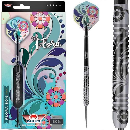 Bull's Flora zina - 80% dartpijlen, Sport en Fitness, Darts, Nieuw, Pijlen, Ophalen of Verzenden