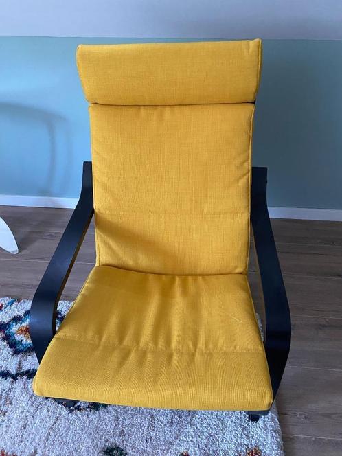 Nieuwe Ikea POANG fauteuil te koop, Huis en Inrichting, Fauteuils, Nieuw, Hout, Stof, 50 tot 75 cm, Minder dan 75 cm, Ophalen