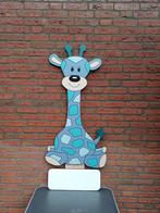 Geboortebord giraf inclusief naambord en paal, Kinderen en Baby's, Kraamcadeaus en Geboorteborden, Nieuw, Ophalen