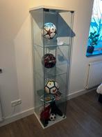 IKEA vitrinekast (wit) inclusief verlichting, Ophalen, Minder dan 50 cm, Met deur(en), Zo goed als nieuw