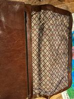 claudio ferrici tas, Gebruikt, Bruin, Leer, Ophalen