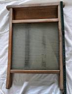 Wasbord glas., Antiek en Kunst, Curiosa en Brocante, Ophalen of Verzenden