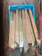 piketpaaltjes 4x4x60, Tuin en Terras, Palen, Balken en Planken, Ophalen, Palen, Nieuw, Hardhout