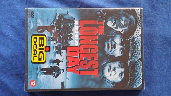 The Longest Day, Cd's en Dvd's, Dvd's | Filmhuis, Zo goed als nieuw, Overige gebieden, Alle leeftijden, Ophalen of Verzenden