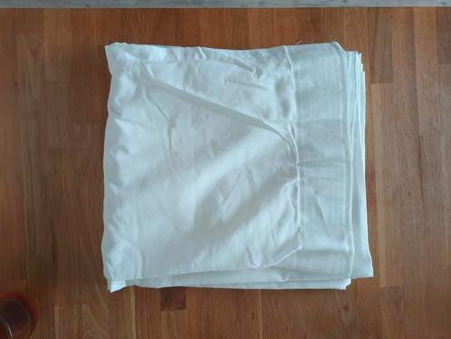 Witte inbetween gordijnen, Huis en Inrichting, Stoffering | Gordijnen en Lamellen, Zo goed als nieuw, 200 cm of meer, 200 cm of meer