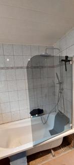 Recht draaiende badwand 137x86cm.€25., Ophalen, Gebruikt