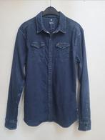 Herenblouse winter denim Refill maat S / M, Kleding | Heren, Blauw, Refill, Gedragen, Halswijdte 39/40 (M)