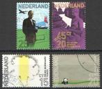 Nederland NVPH nr 992/5 gestempeld WNF, Prins Bernhard 1971, Postzegels en Munten, Postzegels | Nederland, Na 1940, Ophalen of Verzenden