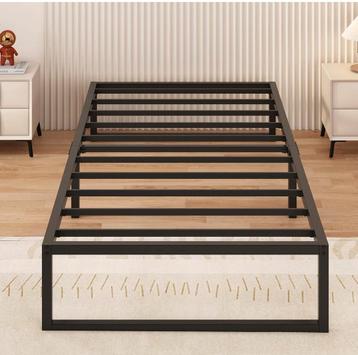 Bedframe 90x200 mat zwart. 3 stuks in doos. beschikbaar voor biedingen