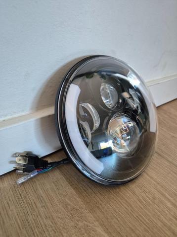 Koplamp lens Harley 7" touring, softtail, fatboy + knipper beschikbaar voor biedingen
