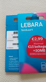 Lebara Simkaart - Nieuw! MOOI NUMMER 0616666883, Telecommunicatie, Ophalen of Verzenden, Nieuw, Overige providers, Simkaart