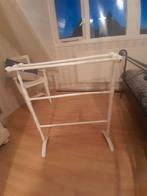 Landelijk, brocante oud houten handdoekenrekje, Ophalen