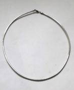 Mooie zilveren Omega - semi-spang ketting Italy 925, Ophalen, Zo goed als nieuw, Zilver, Zilver