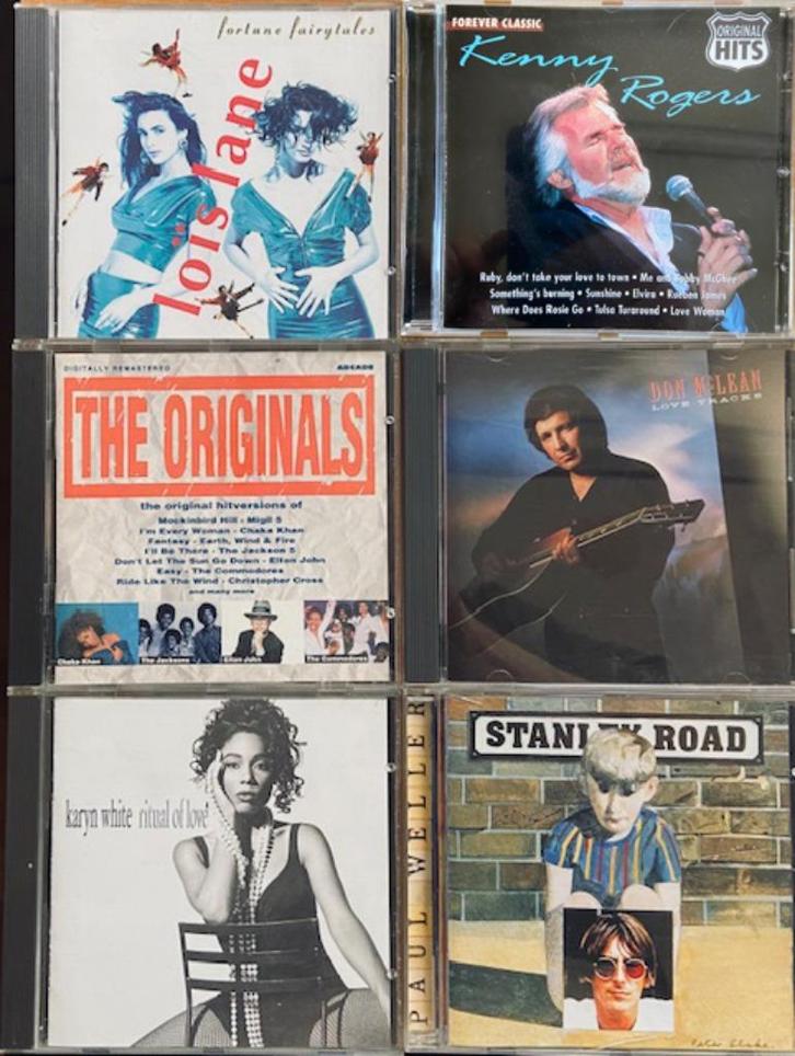 VERZAMELING CDS TE KOOP, Cd's en Dvd's, Cd's | Pop, Gebruikt, 1980 tot 2000, Ophalen of Verzenden