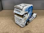 WSI SCANIA R6 TOPLINE MARCO GEMUND, Ophalen of Verzenden, Zo goed als nieuw, Bus of Vrachtwagen, Wsi