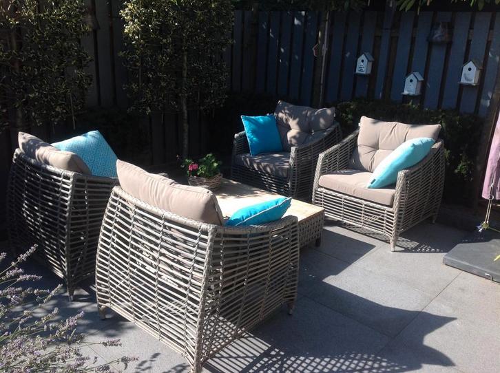 Zeer mooie loungeset, Tuin en Terras, Tuinsets en Loungesets, Zo goed als nieuw, Ophalen of Verzenden