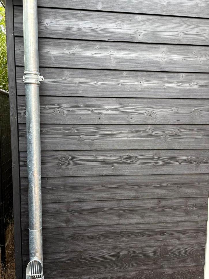 Zweedsrabat modiwood ral9005, Doe-het-zelf en Verbouw, Hout en Planken, Nieuw, Plank, Overige houtsoorten, 300 cm of meer, Minder dan 25 mm