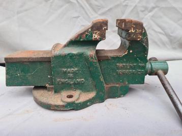 Record Bankschroef No. 3 - Vintage Werkplaatsgereedschap beschikbaar voor biedingen