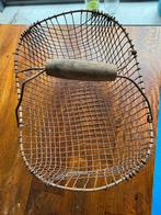 Vintage Franse Draadmand / Oogstmand, Overige materialen, Gebruikt, Mand, Ophalen of Verzenden