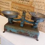 prachtig Frans antiek speelgoed weegschaal patina, Antiek en Kunst, Antiek | Speelgoed, Ophalen of Verzenden