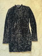 Pailletten Jurk Vera & Lucy XS, Kleding | Dames, Jurken, Zwart, Ophalen of Verzenden, Zo goed als nieuw, Maat 34 (XS) of kleiner